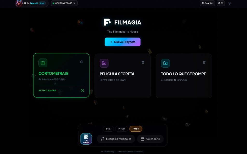 Filmagia Storyboard